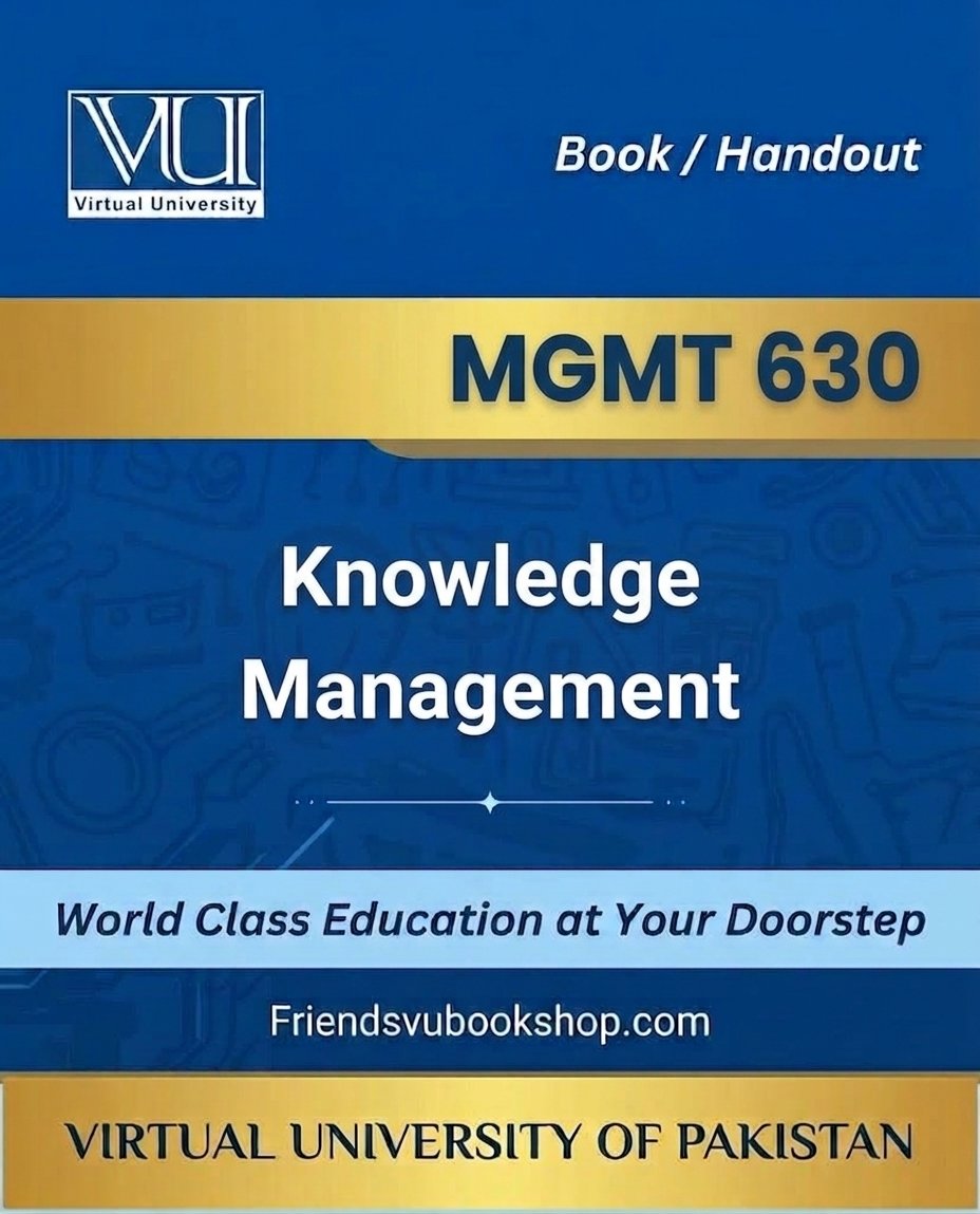 MGMT 630 — MGMT630 book VU
